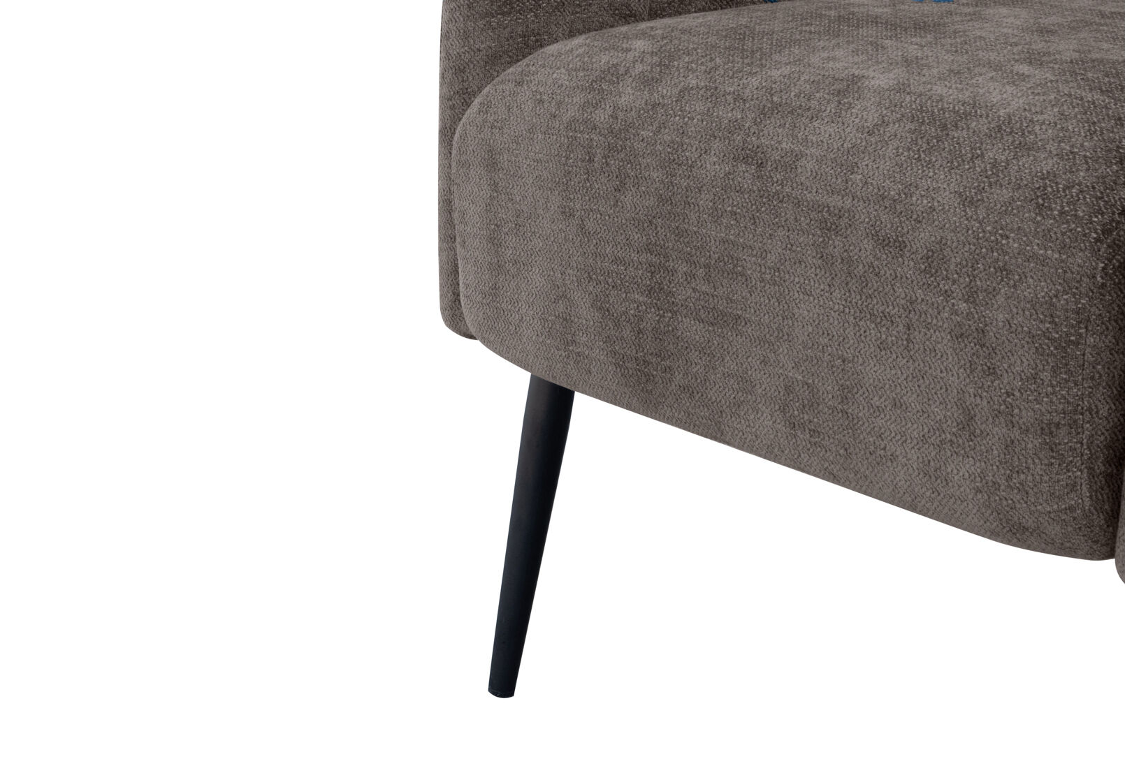 YOKO FABRIC ACCENT CHAIR GREY
