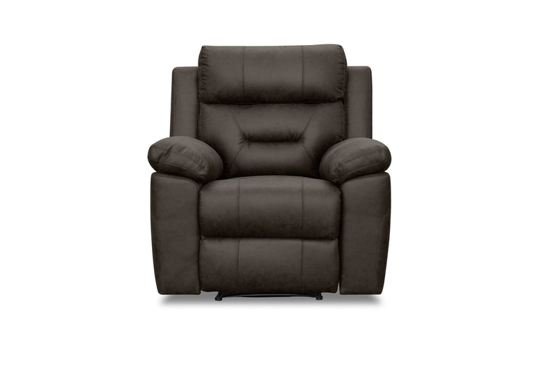 KESWICK FABRIC RECLINER CHARCOAL