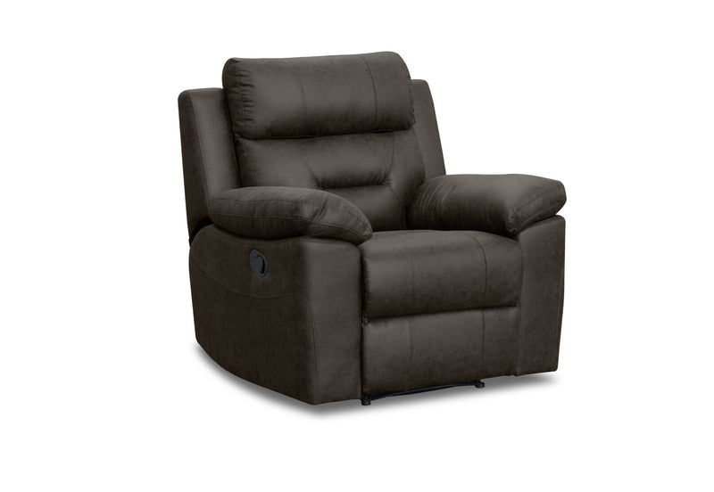 KESWICK FABRIC RECLINER CHARCOAL