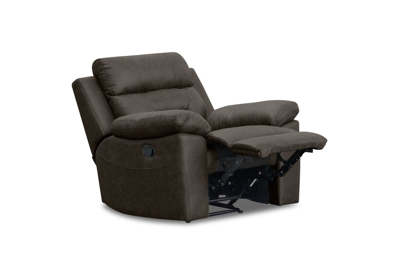 KESWICK FABRIC RECLINER CHARCOAL