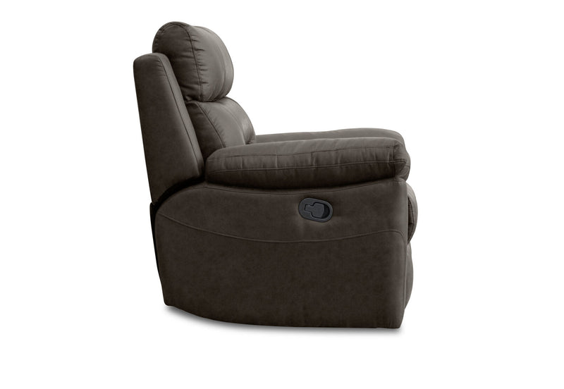 KESWICK FABRIC RECLINER CHARCOAL