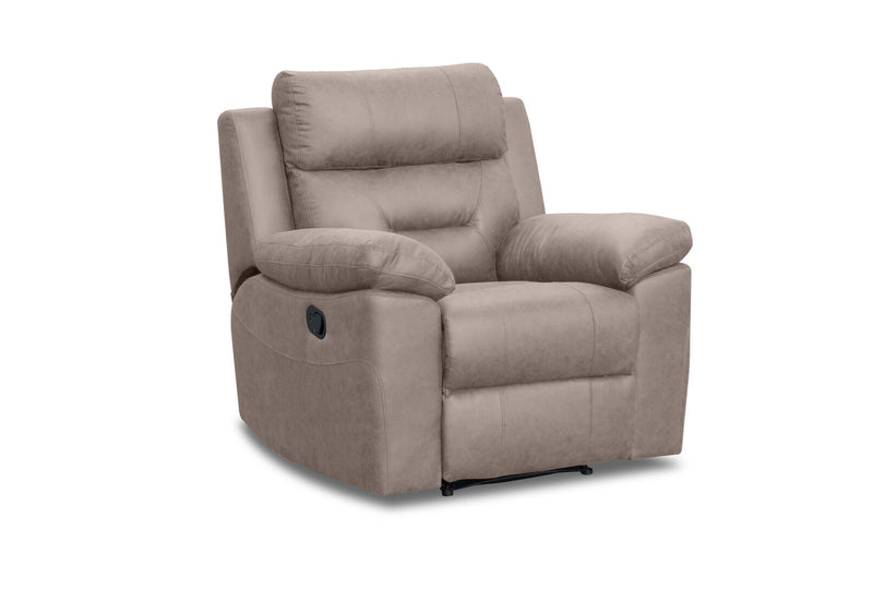 KESWICK FABRIC RECLINER TAUPE