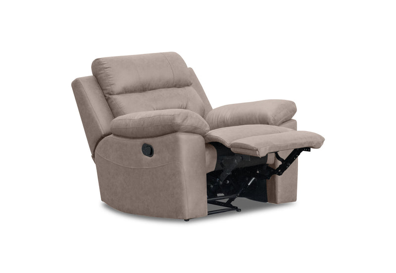 KESWICK FABRIC RECLINER TAUPE