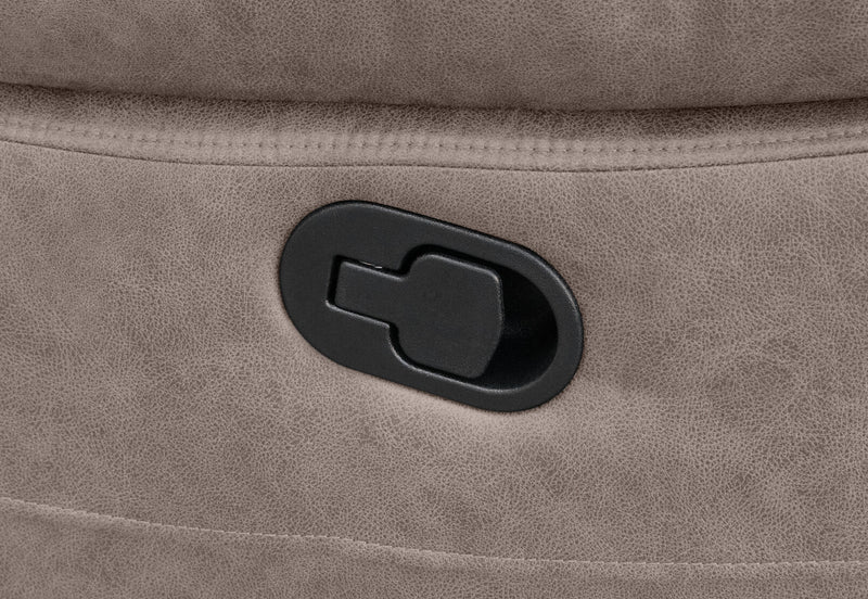 KESWICK FABRIC RECLINER TAUPE