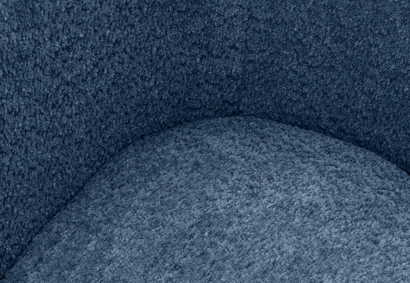 LEIKO FABRIC ACCENT CHAIR NAVY