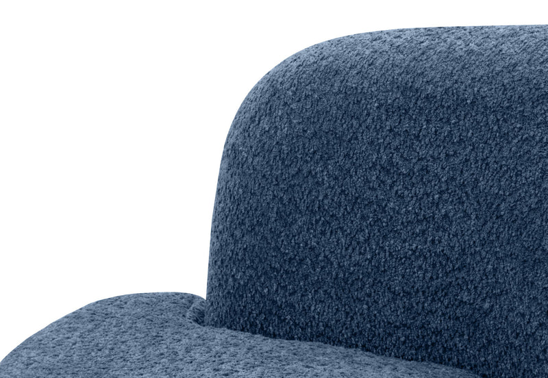 LEIKO FABRIC ACCENT CHAIR NAVY