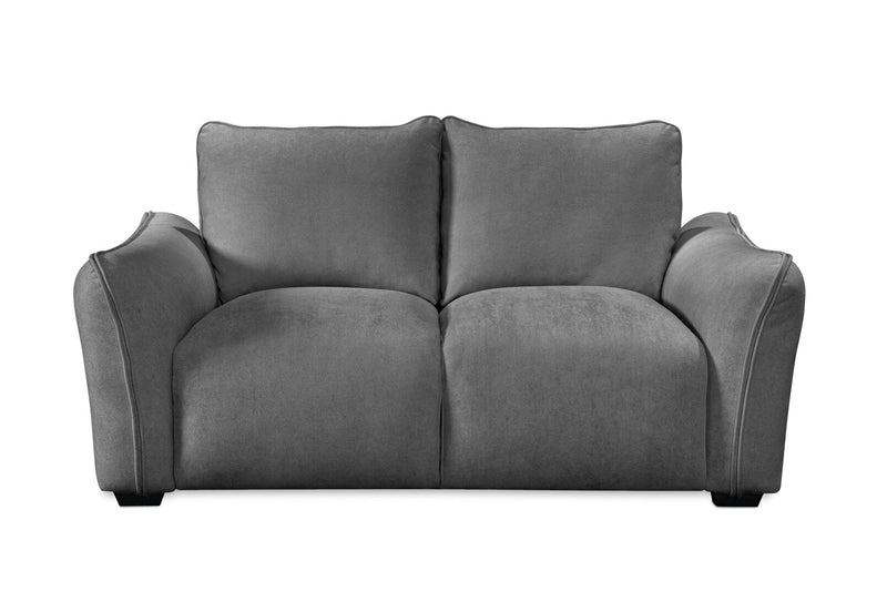 CARMELLO FABRIC 2 SEATER SOFA GREY