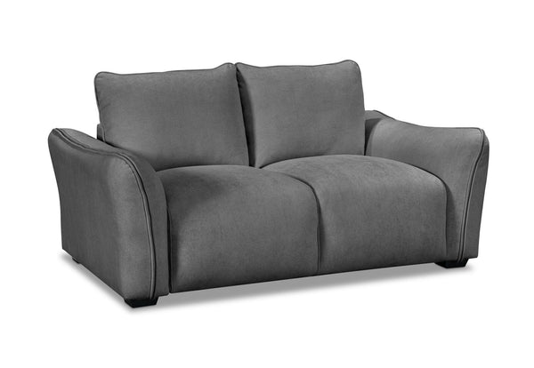 CARMELLO FABRIC 2 SEATER SOFA GREY