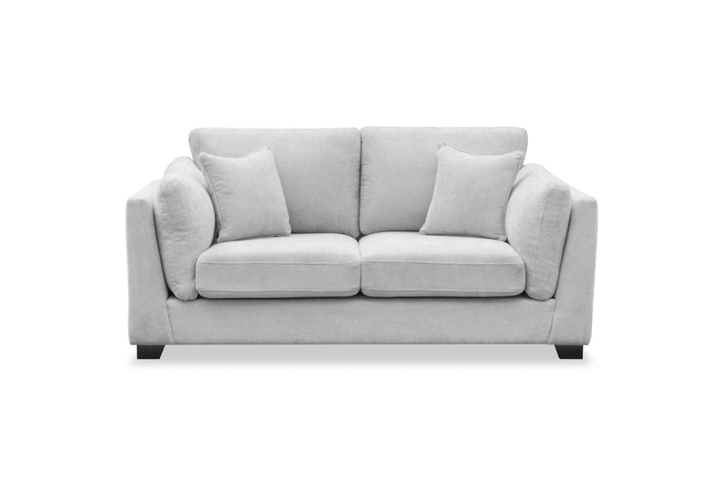 RAMI FABRIC 2 SEATER SOFA LIGHT GREY