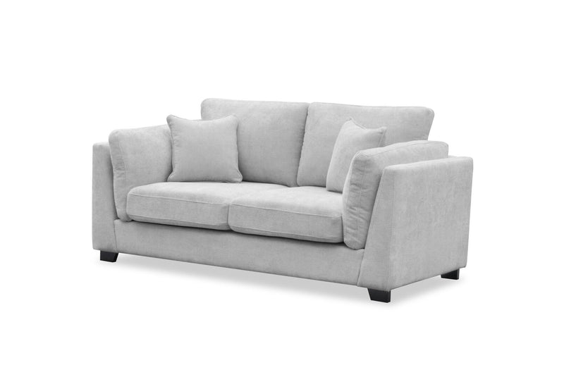 RAMI FABRIC 2 SEATER SOFA LIGHT GREY