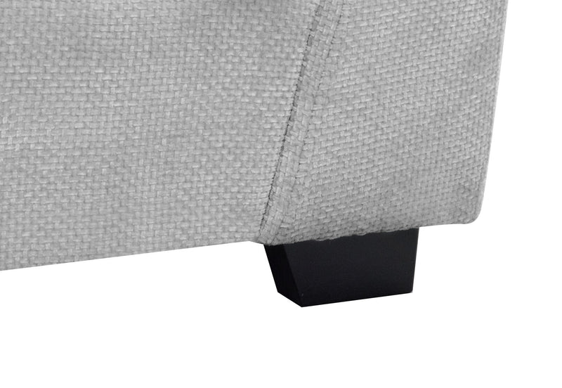 RAMI FABRIC 2 SEATER SOFA LIGHT GREY