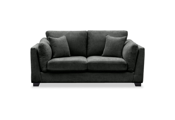 RAMI FABRIC 2 SEATER SOFA DARK GREEN