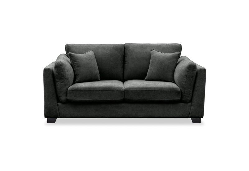 RAMI FABRIC 2 SEATER SOFA DARK GREEN