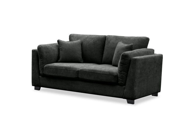 RAMI FABRIC 2 SEATER SOFA DARK GREEN