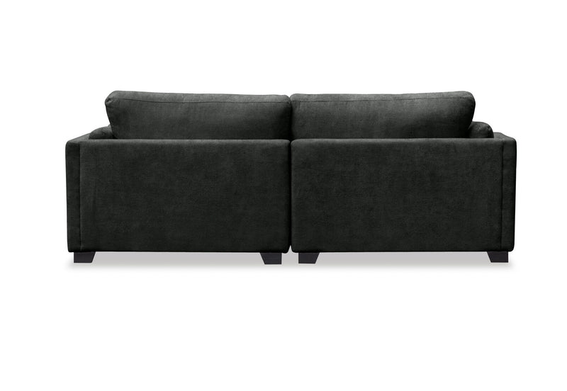 RAMI FABRIC 3 SEATER SOFA DARK GREEN