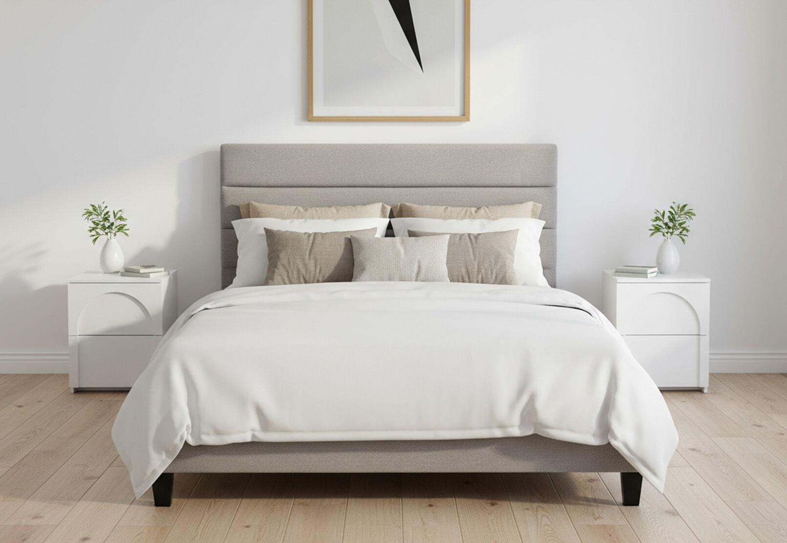 LYNDEN QUEEN BED WHEAT
