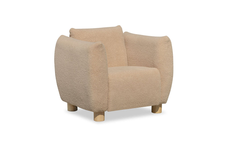 ABRUZZI ACCENT CHAIR MOCHA