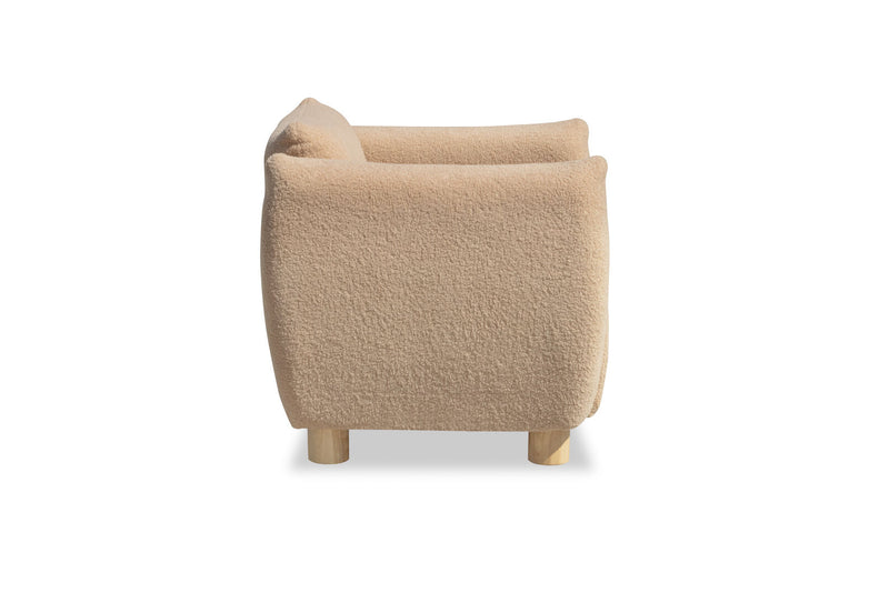 ABRUZZI ACCENT CHAIR MOCHA