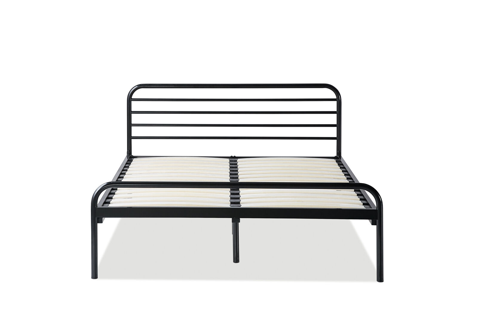 SALERNO DOUBLE BED GLOSS BLACK