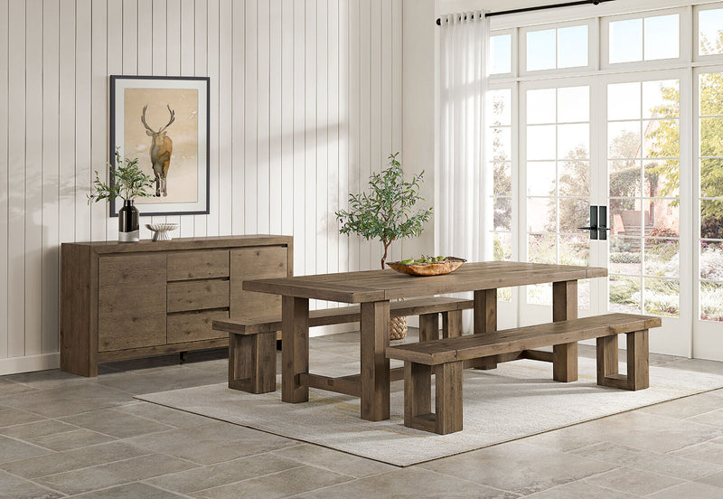 HOCKNEY BUFFET RUSTIC NATURAL