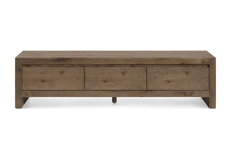 HOCKNEY ENTERTAINMENT UNIT RUSTIC NATURAL