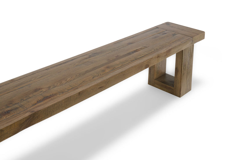 HOCKNEY BENCH 	RUSTIC NATURAL