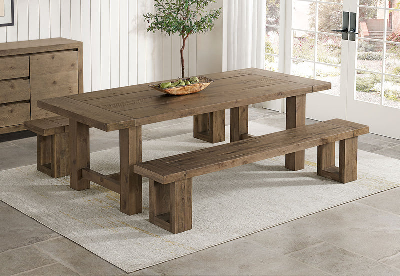 HOCKNEY DINING TABLE RUSTIC NATURAL