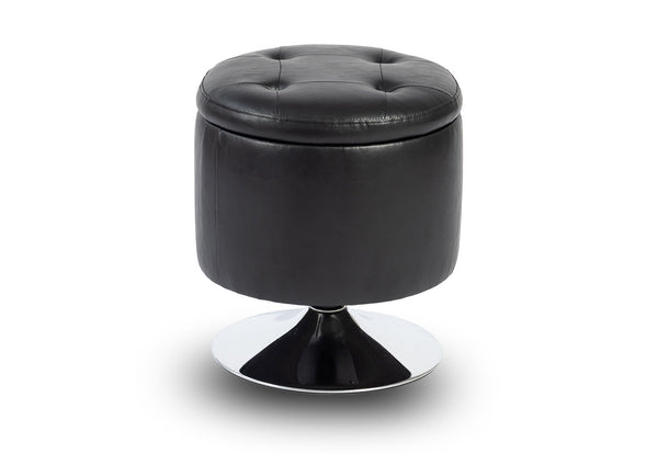ISERNIA OTTOMAN BLACK