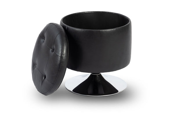 ISERNIA OTTOMAN BLACK