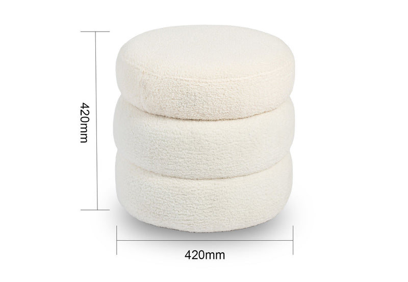 LGLESIAS OTTOMAN CREAM