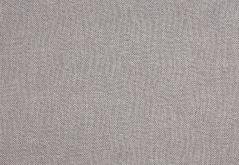 ALCINA FABRIC MODULAR ARMLESS FIXED CHAIR LIGHT GREY