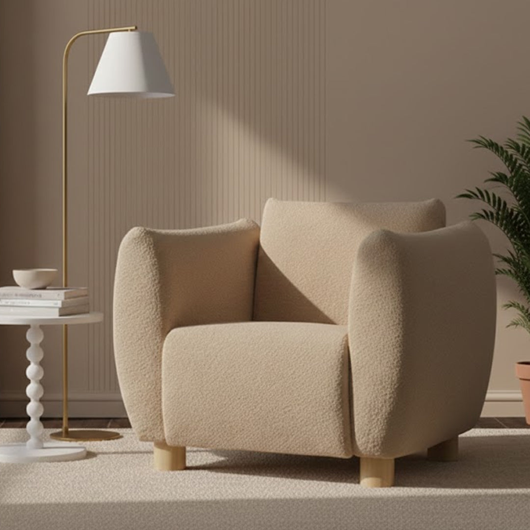 ABRUZZI ACCENT CHAIR MOCHA