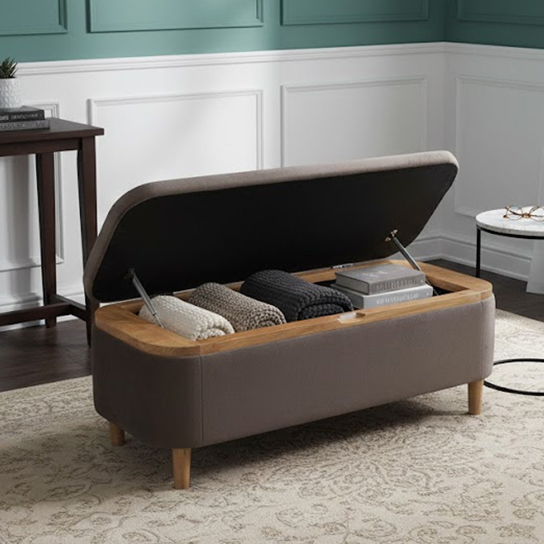 ALESSANDRIA STORAGE BENCH STONE