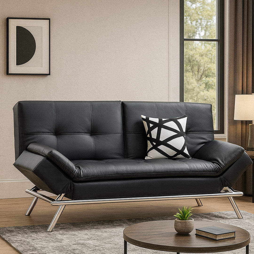 AXEL SOFA BED. BLACK