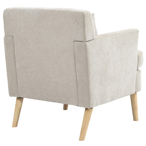 EVIE HOME ABIGAIL UPHOLSTERED ARMCHAIR