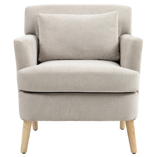EVIE HOME ABIGAIL UPHOLSTERED ARMCHAIR