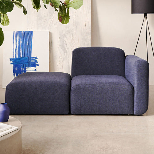 LINEA FURNITURE ADDISON CORNER ARMCHAIR & OTTOMAN SET
