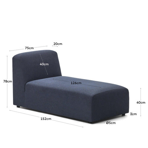 LINEA FURNITURE ADDISON CHAISE LOUNGE