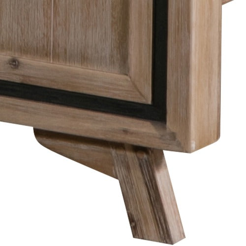 SOUTHERN STYLERS AIRLIE ACACIA WOOD BED