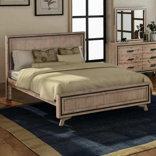 SOUTHERN STYLERS AIRLIE ACACIA WOOD BED