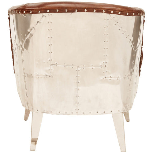 CHARTWELL HOME AKIRA LEATHER ARMCHAIR