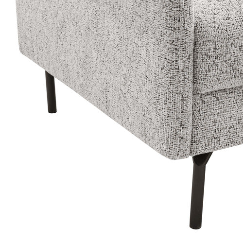 CORE LIVING ALABA 3 SEATER UPHOLSTERED SOFA WITH RIGHT CHAISE