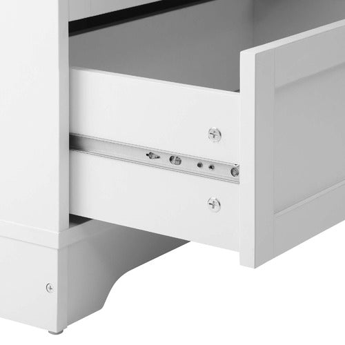 LIVING FUSION WHITE AURORA 7 DRAWER CHEST