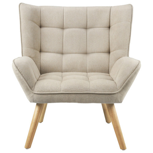 LIVING FUSION WINTHROP RUBBERWOOD ARMCHAIR