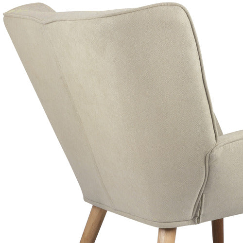 LIVING FUSION WINTHROP RUBBERWOOD ARMCHAIR