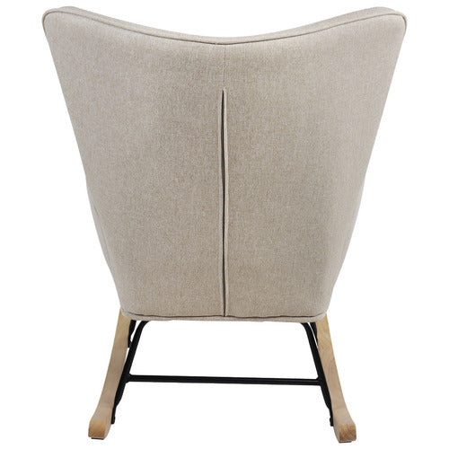 LIVING FUSION ALDAN UPHOLSTERED ROCKING CHAIR