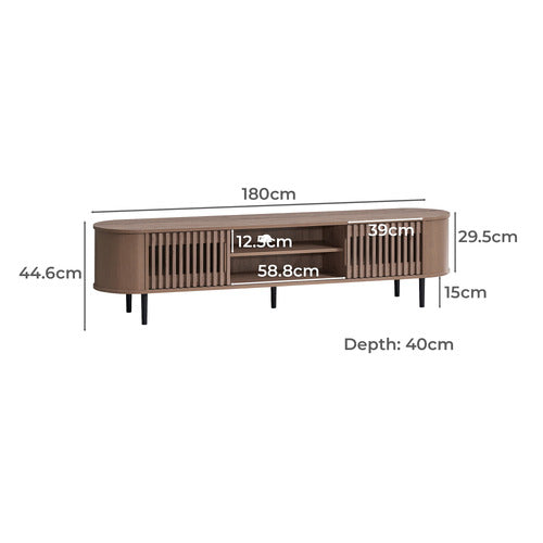 CORE LIVING ALDANA 2 DOOR TV UNIT