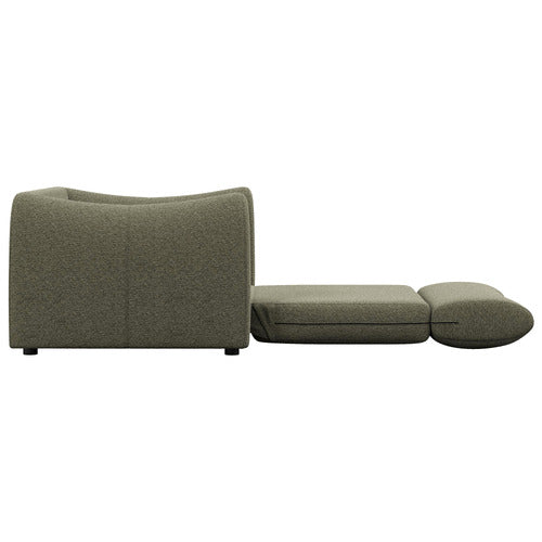 ALDO 1.5 SEATER OVERSIZED SINGLE BOUCLE SOFA BED