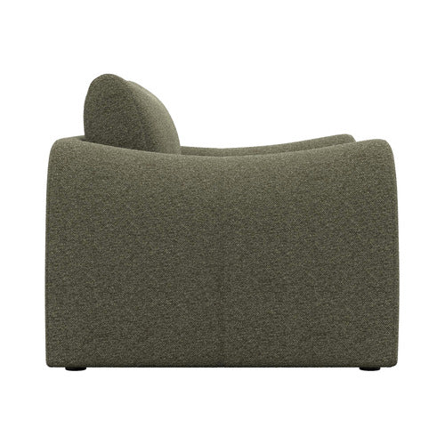 ALDO 1.5 SEATER OVERSIZED SINGLE BOUCLE SOFA BED