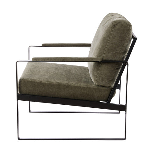 THE HOME COLLECTIVE ALDRIA CHENILLE ARMCHAIR